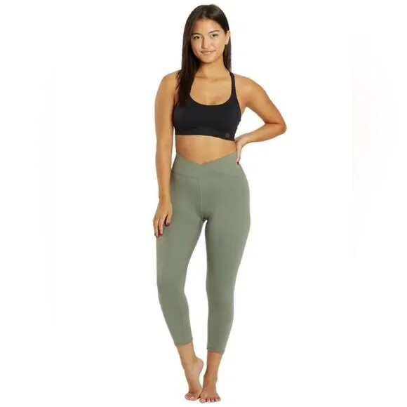 Zobha Easy Crossover Ankle in Agave Green - Picture 3 of 9